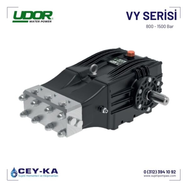 800 - 1500 Bar Udor Su Jeti Pompası  (VY)