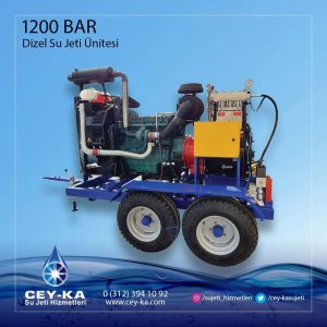 Cey-Ka 1200 BAR Dizel Su Jeti Ünitesi