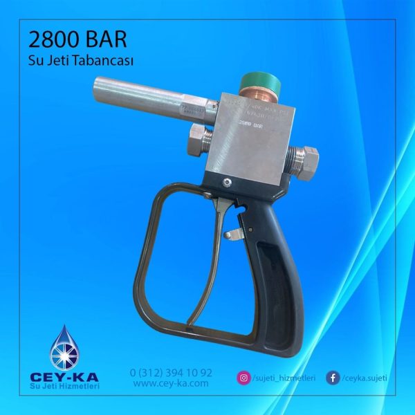 2800 Bar Su Jeti Tabancası