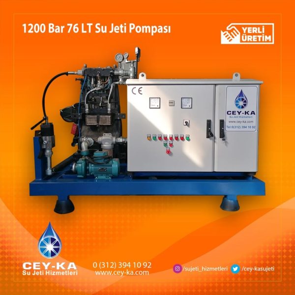 Cey-Ka 1200 Bar 76 LT Water Jet Pump - Image 2