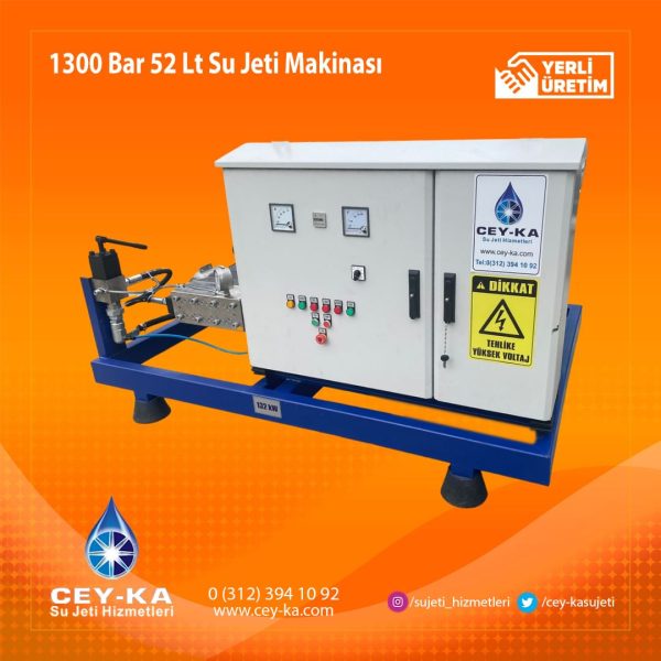 Cey-Ka 1300 Bar 52 LT Water Jet Machine